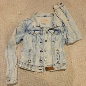 Pilcro and the Letterpress Faded Blue Denim Jacket